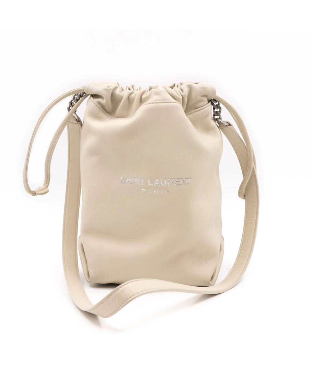 SAINT LAURENT Кожаная сумка через плечо, фото 1