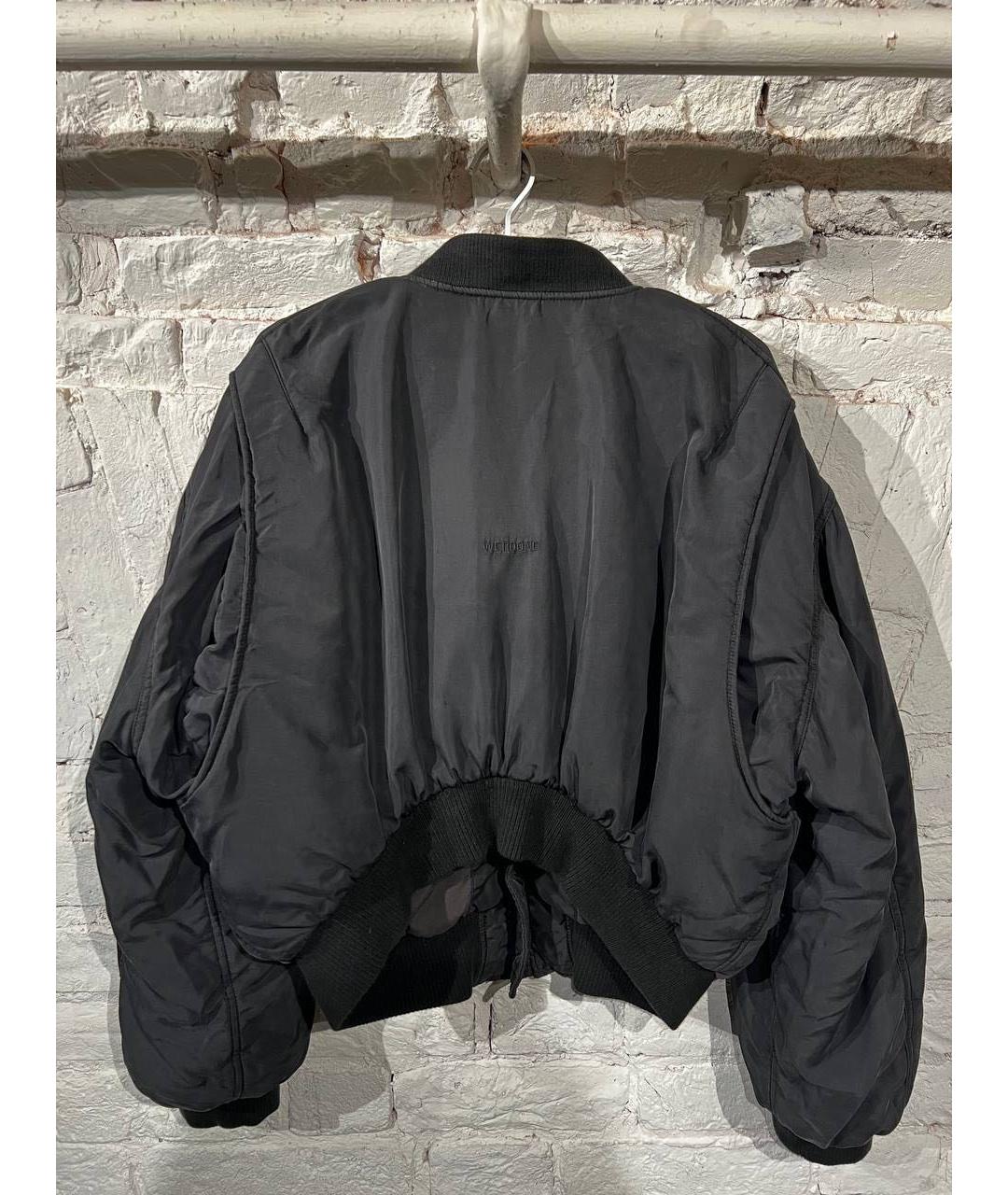 WE11DONE Антрацитовая куртка, фото 2