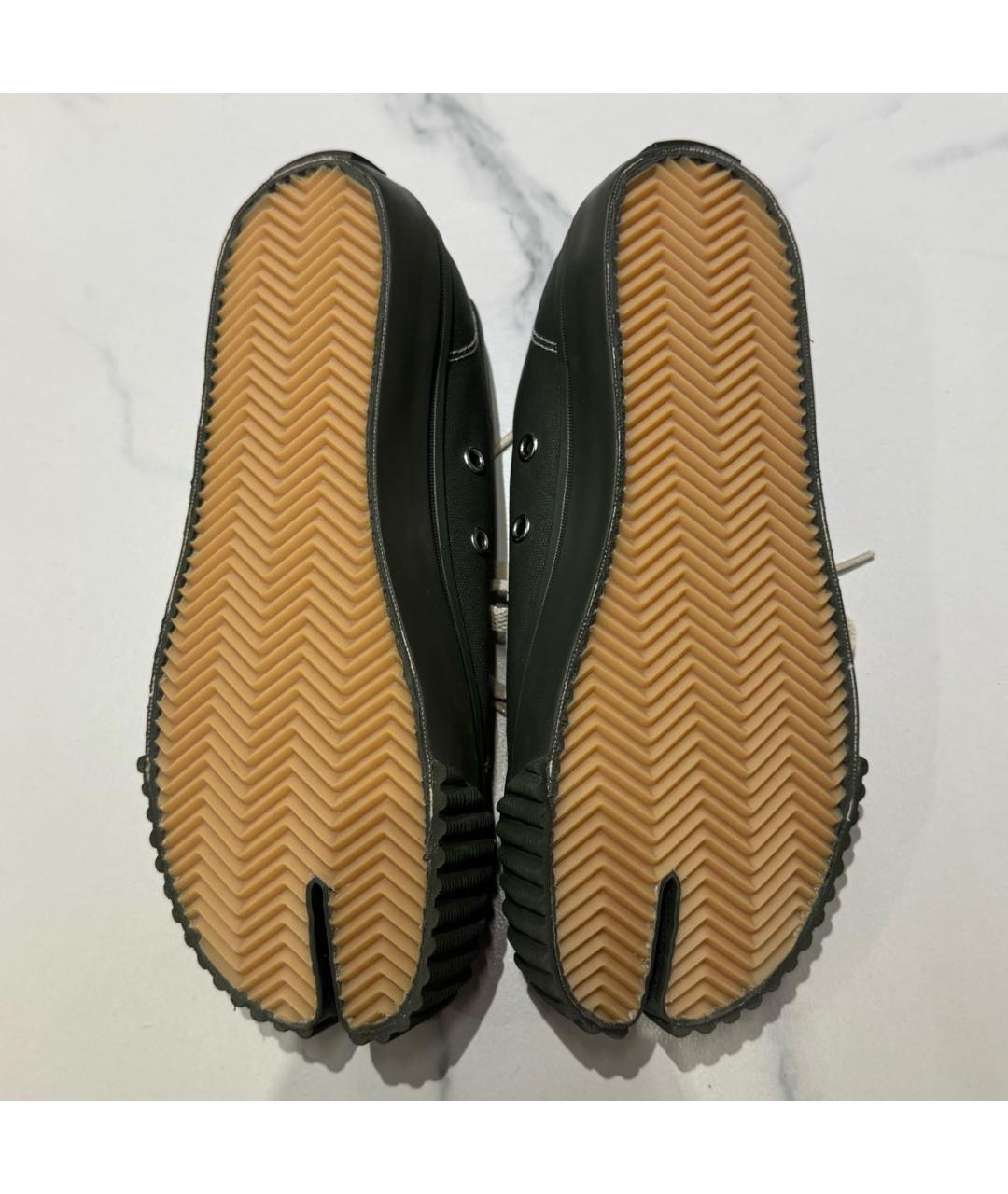 MAISON MARGIELA Хаки кеды, фото 3