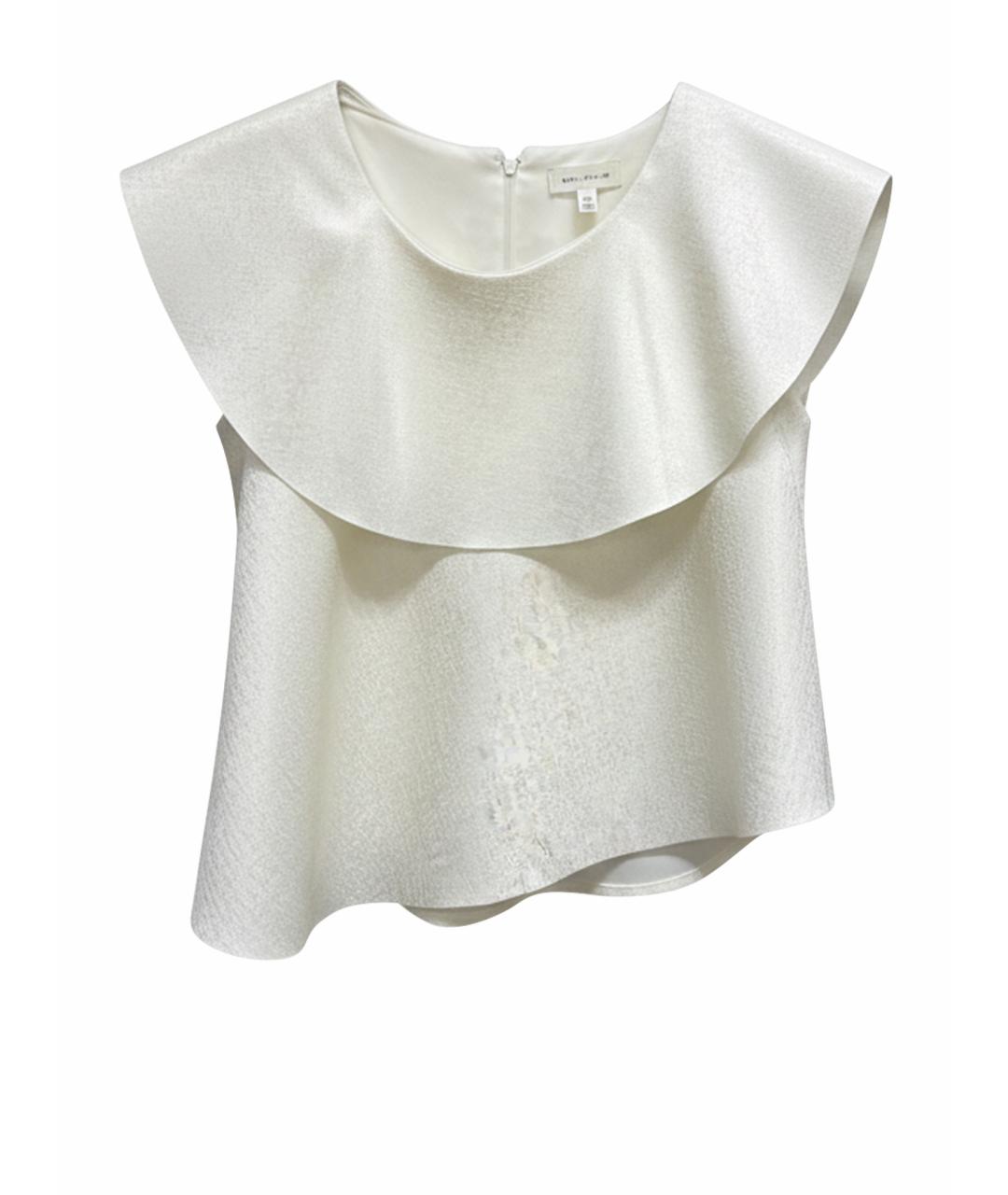 SOLACE LONDON Серебряная полиэстеровая блузы, фото 1