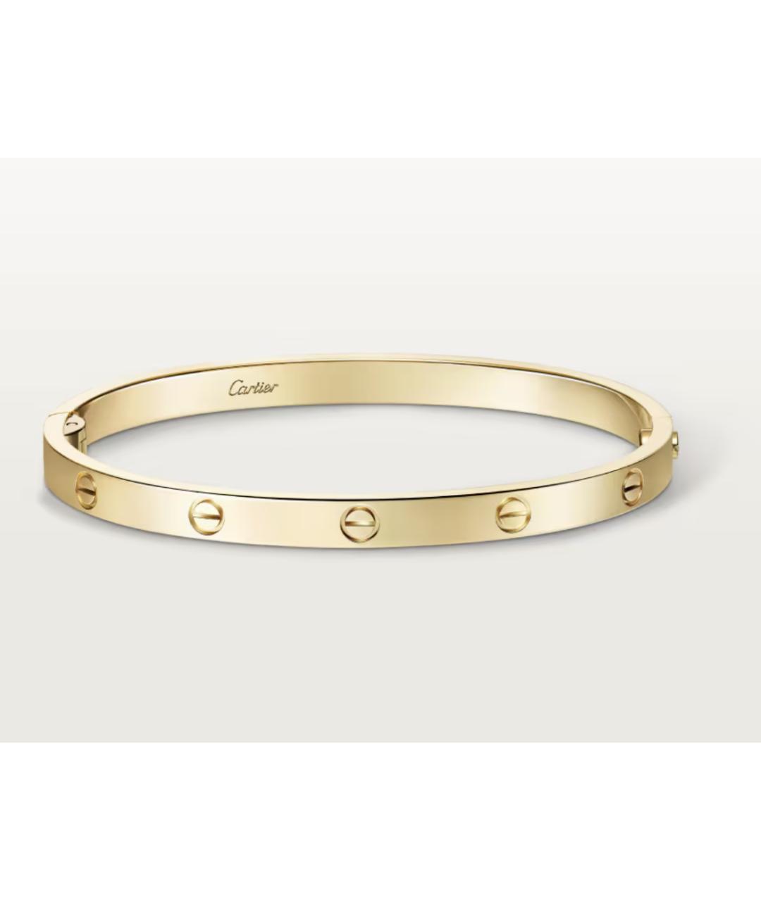 CARTIER Золотой браслет из желтого золота, фото 5