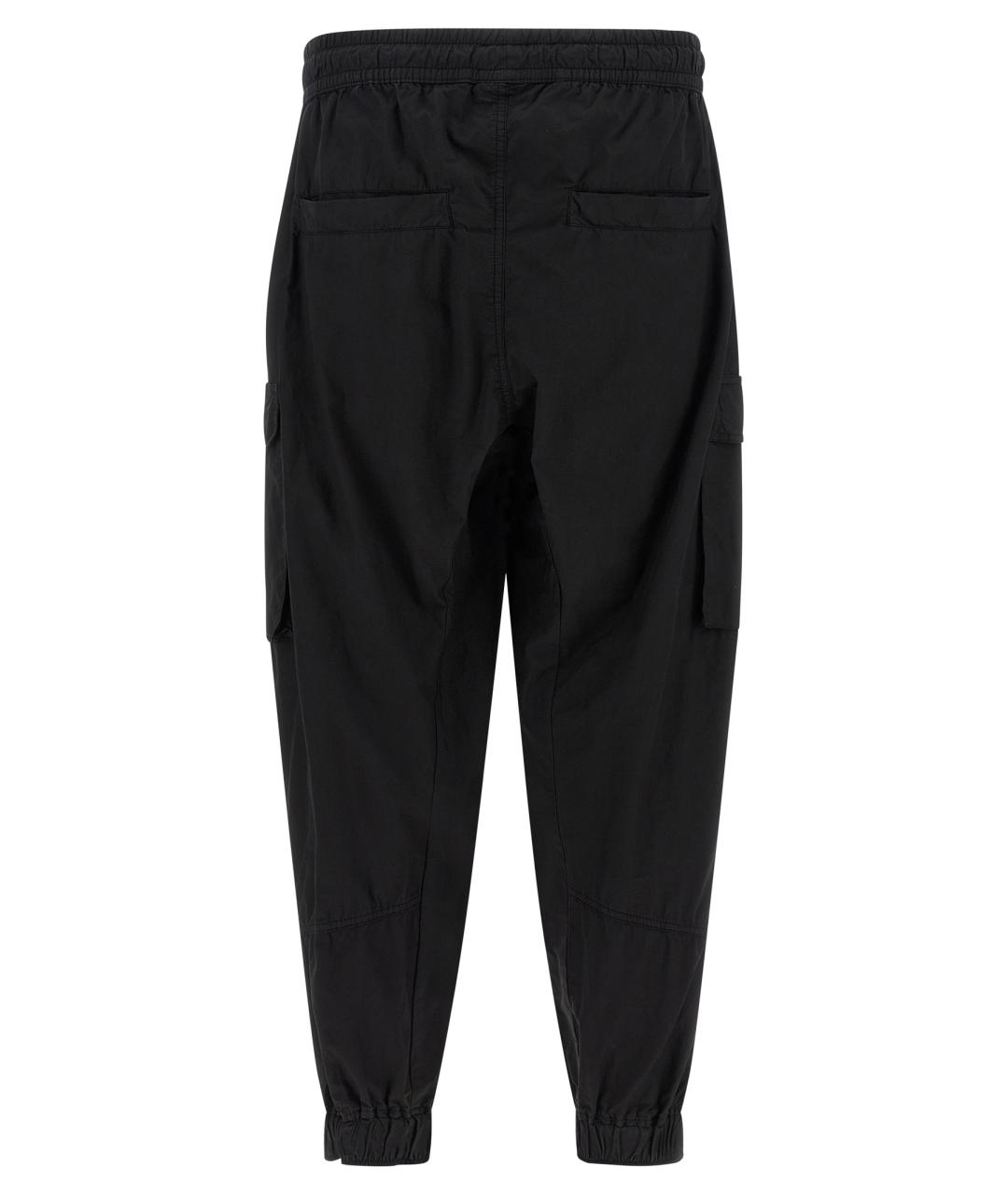 THOM KROM Черные хлопковые повседневные брюки, фото 2