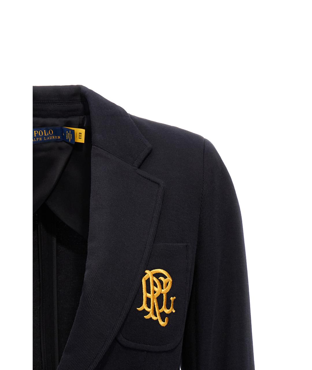 POLO RALPH LAUREN Синий хлопковый жакет/пиджак, фото 3