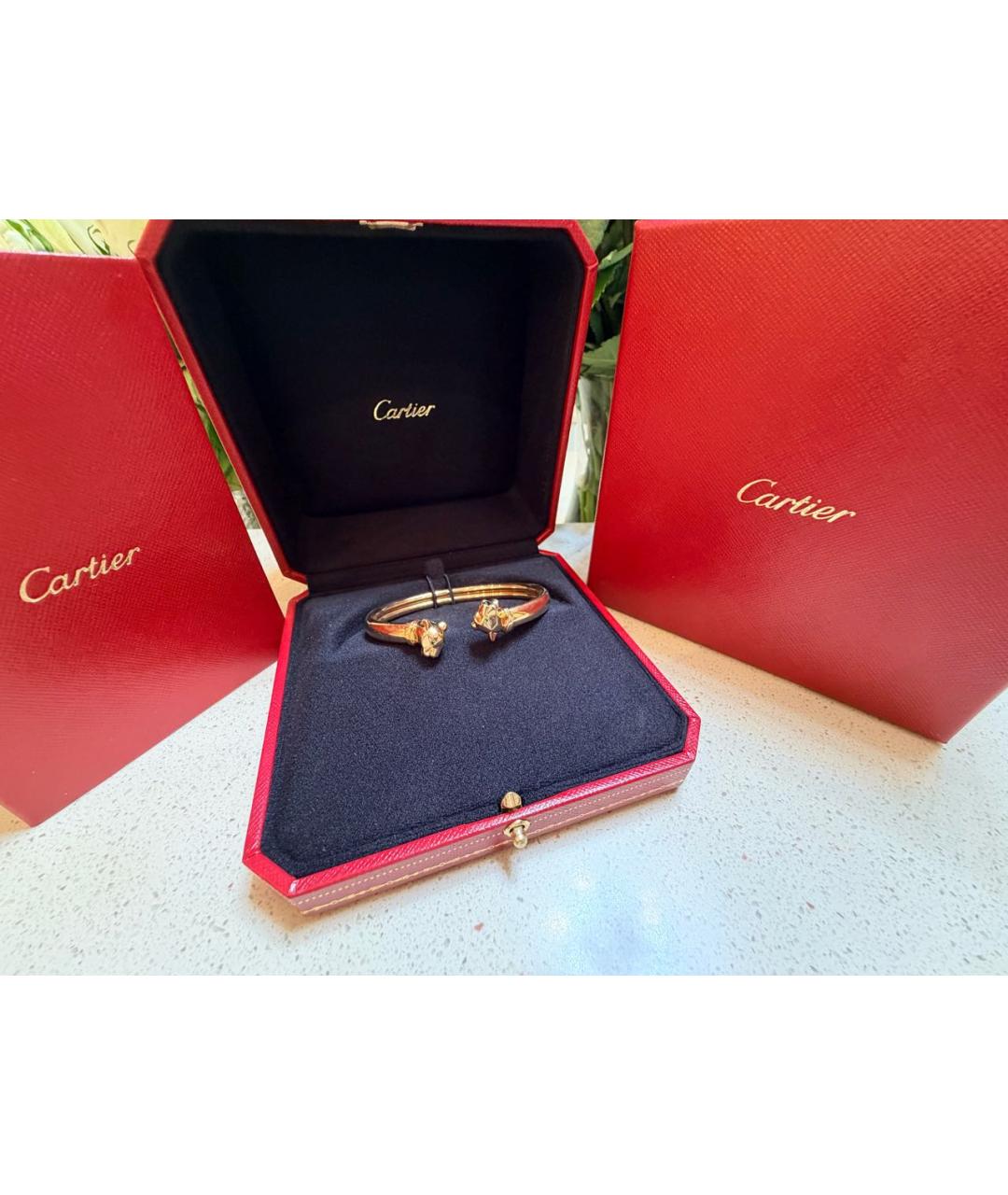 CARTIER Золотой браслет из розового золота, фото 2