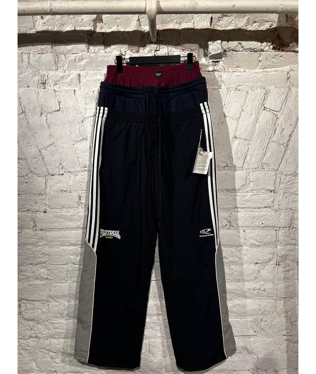 PROTOCOL INDEX Черные повседневные брюки, фото 3
