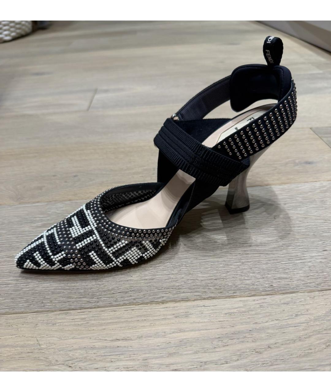 FENDI Черные туфли, фото 9