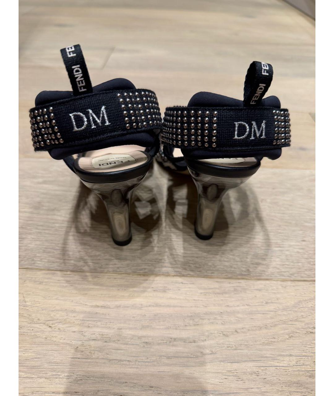 FENDI Черные туфли, фото 7