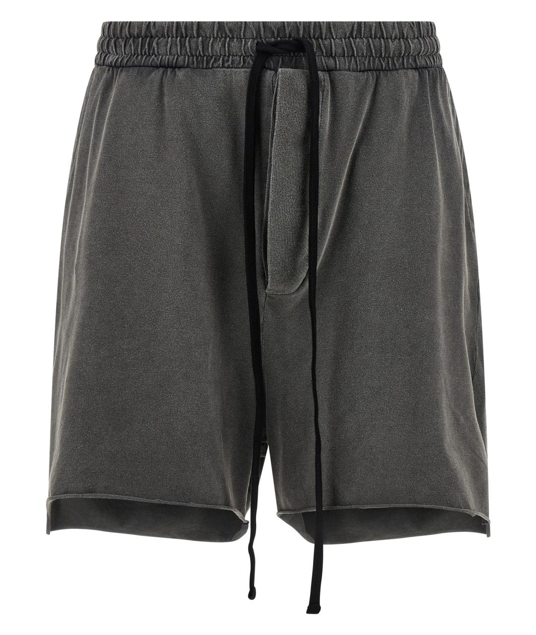THOM KROM Серые хлопковые шорты, фото 1