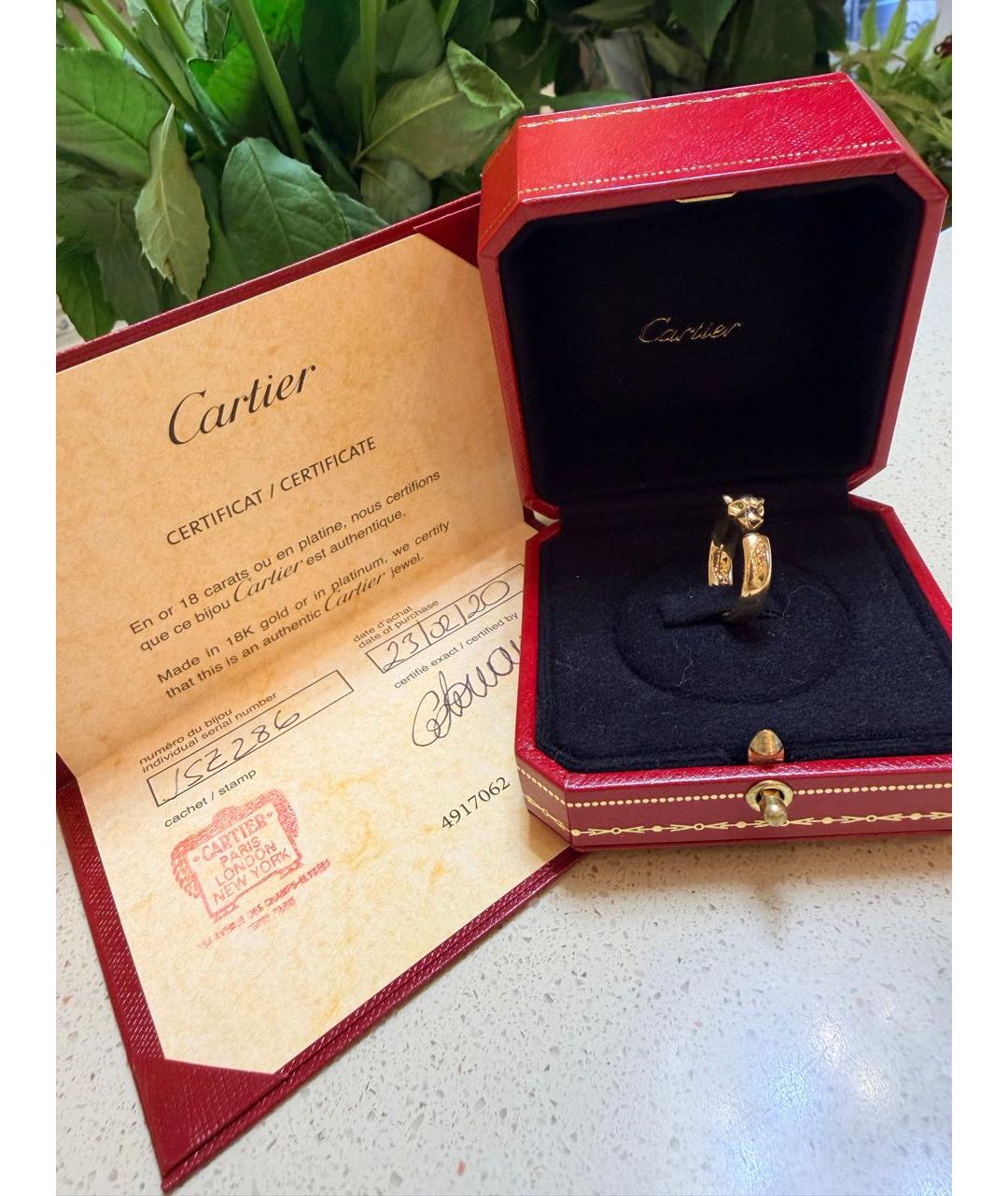 CARTIER Золотое кольцо из желтого золота, фото 2