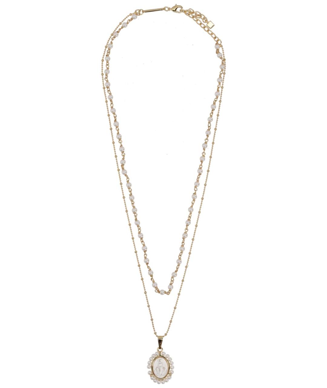 DSQUARED2 Золотая латунная цепочка/подвеска, фото 1