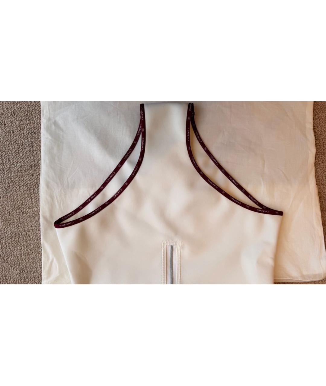 CHANEL Белый полиэстеровый купальник, фото 6