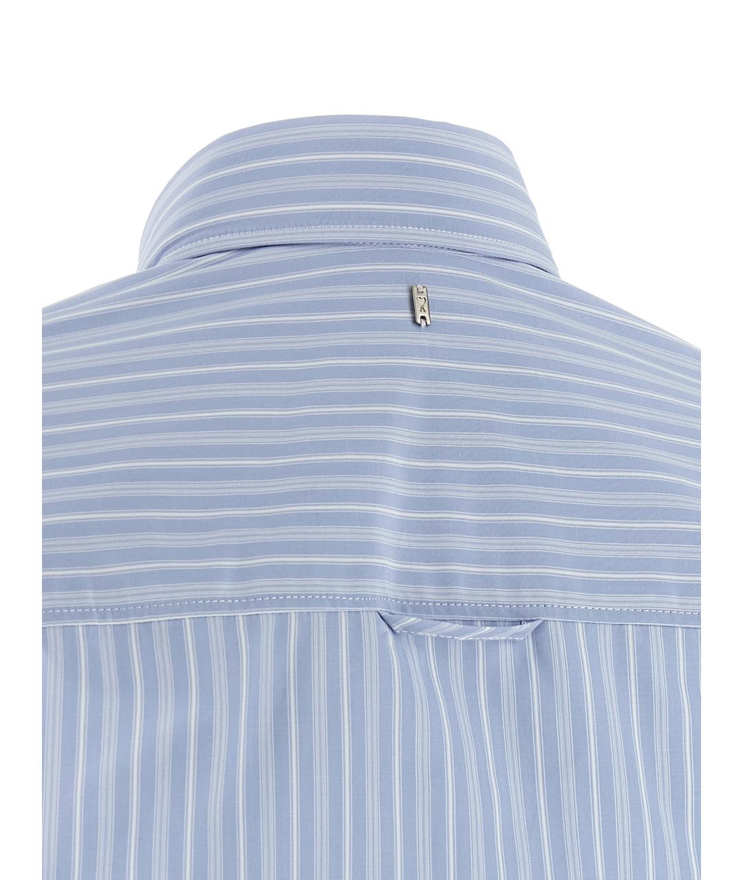 Ami Paris Голубая хлопковая рубашка, фото 4