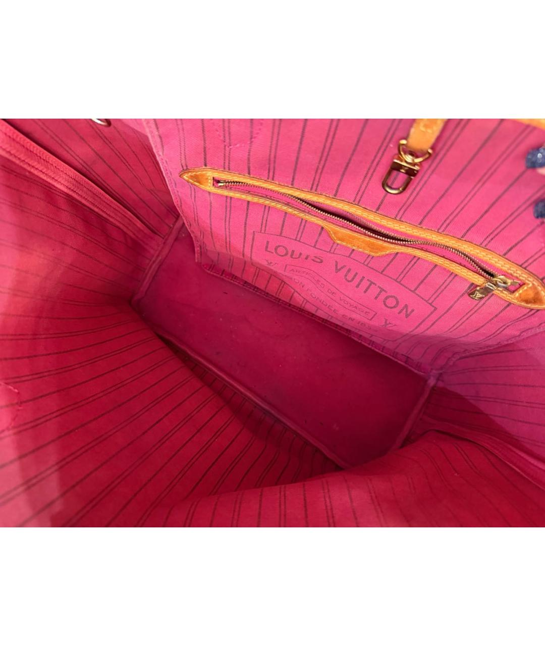 LOUIS VUITTON Коричневая сумка тоут, фото 5