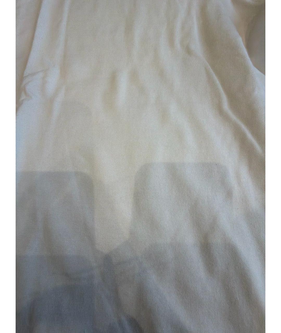 LOUIS VUITTON Белая хлопковая футболка, фото 4