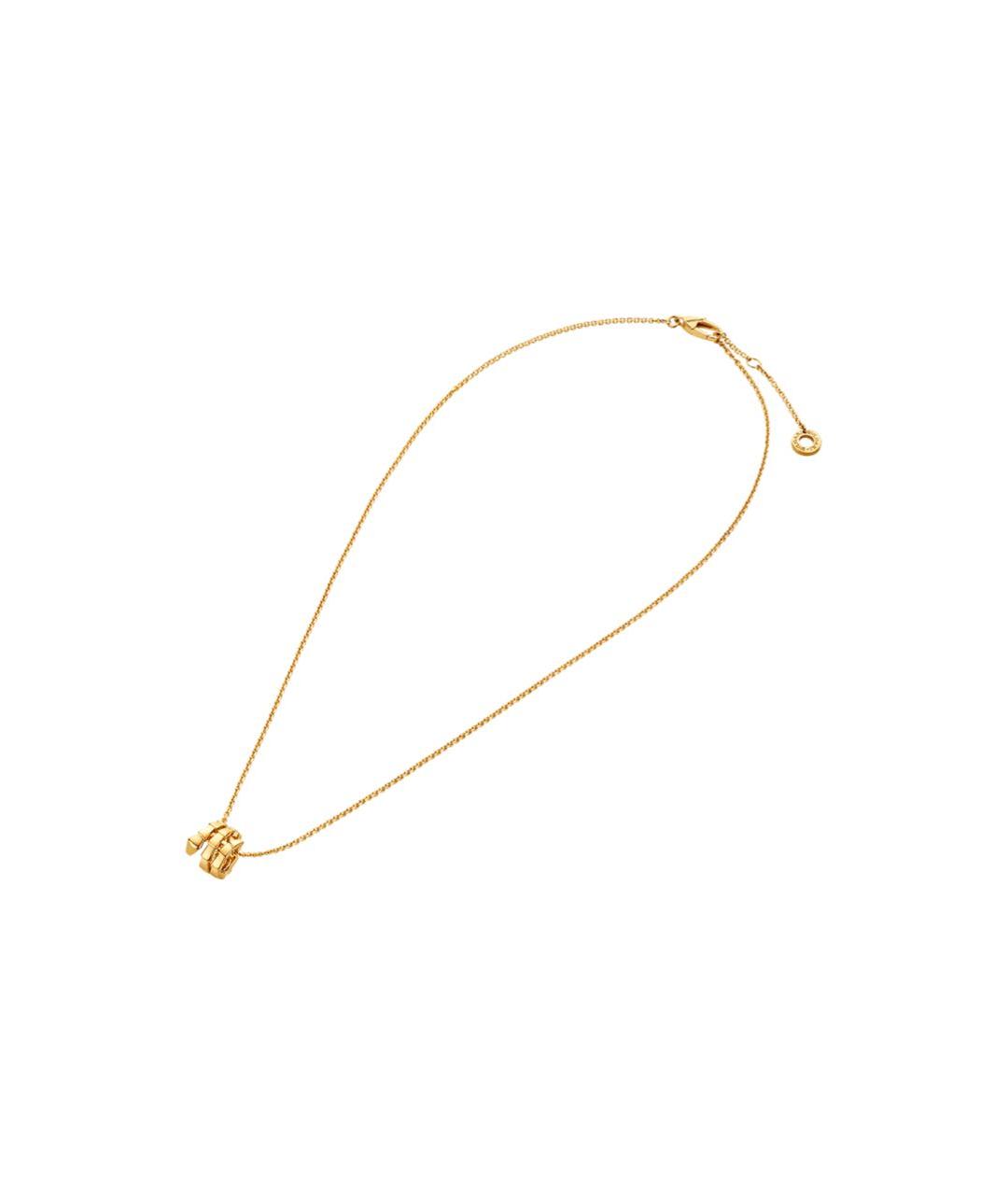 BVLGARI Желтая подвеска из желтого золота, фото 2