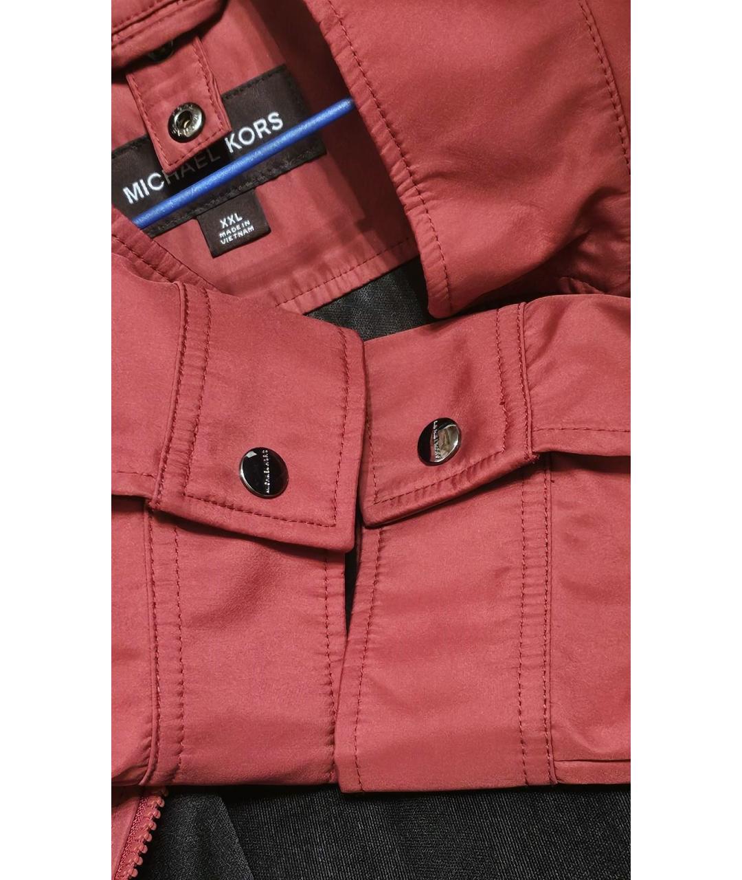 MICHAEL KORS Бордовая куртка, фото 5