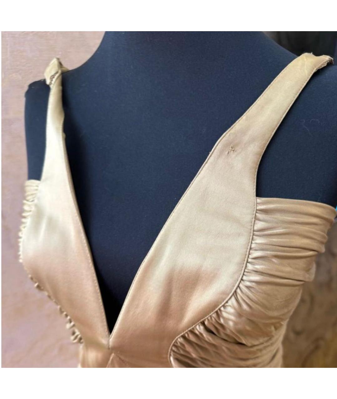 VERSACE Шелковое коктейльное платье, фото 6