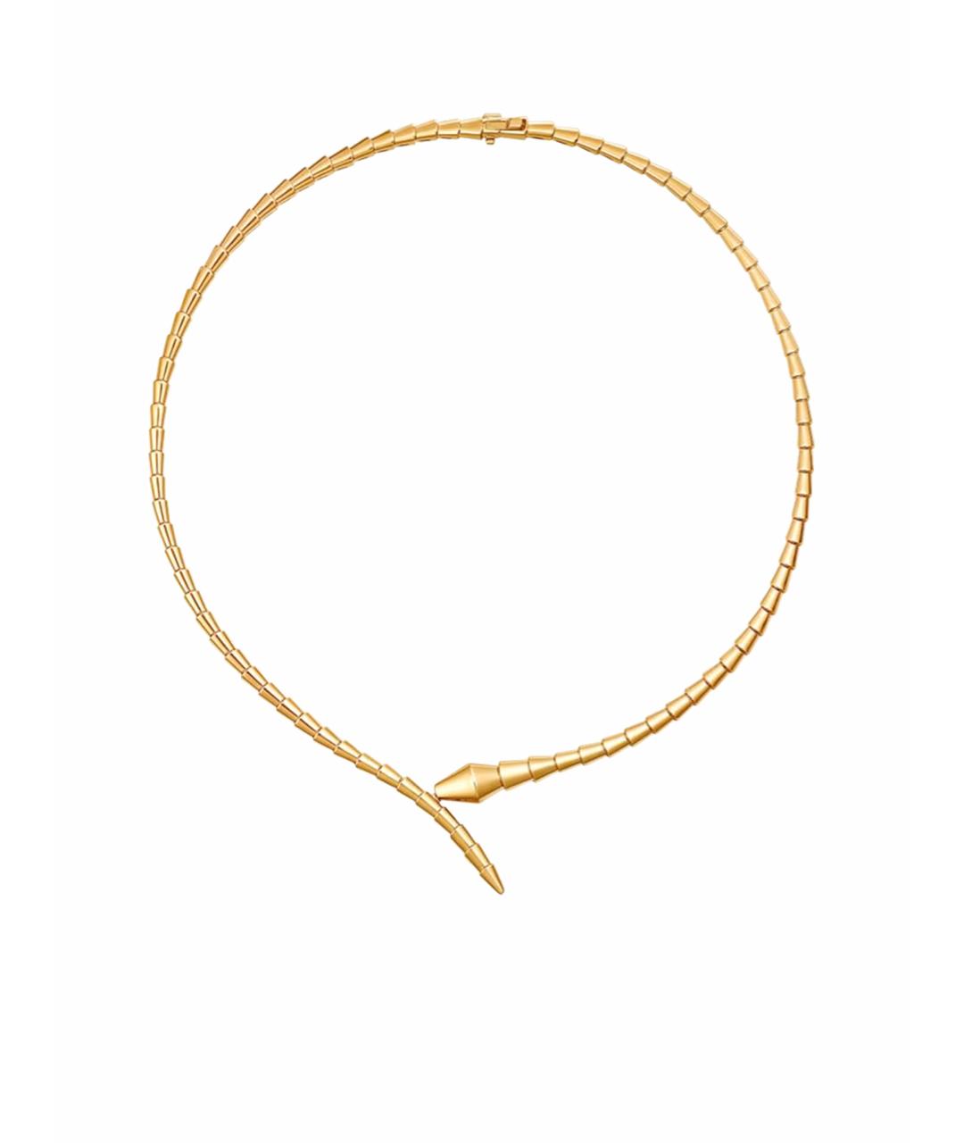 BVLGARI Желтое колье из желтого золота, фото 1