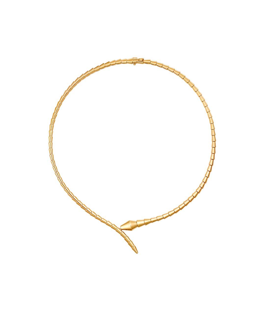 BVLGARI Желтое колье из желтого золота, фото 3