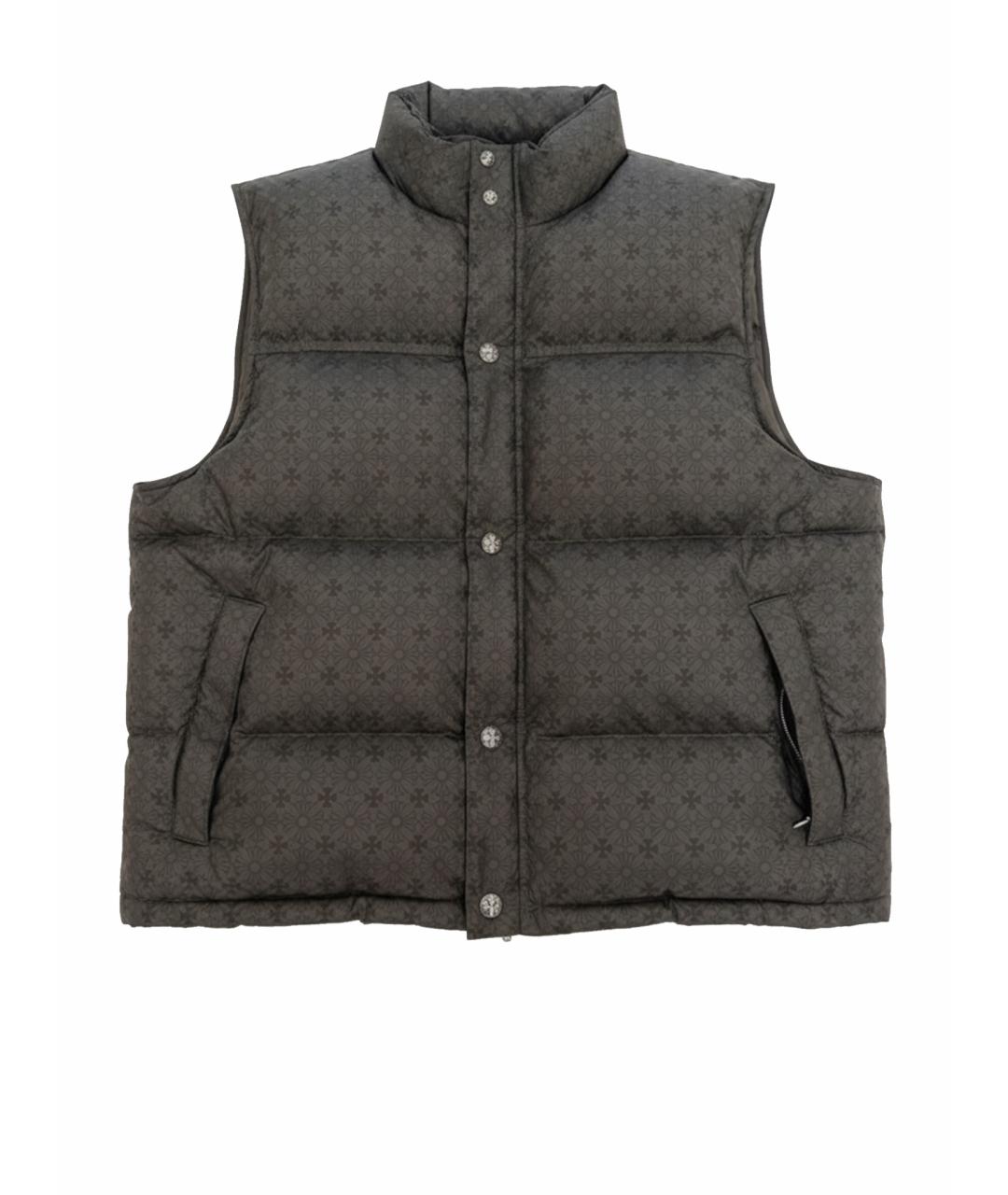 CHROME HEARTS Черный жилет, фото 1