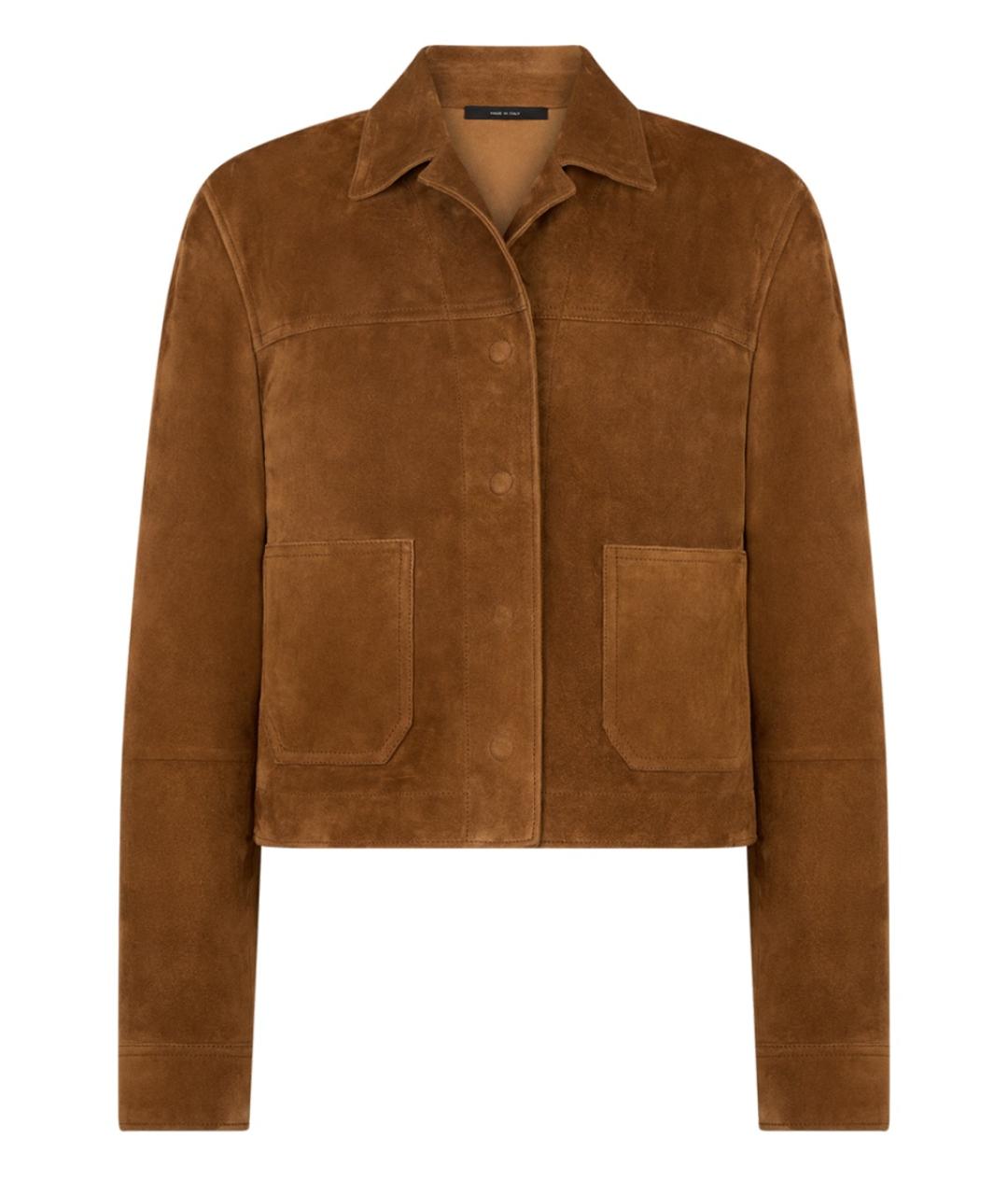 TOM FORD Коричневая замшевая куртка, фото 1