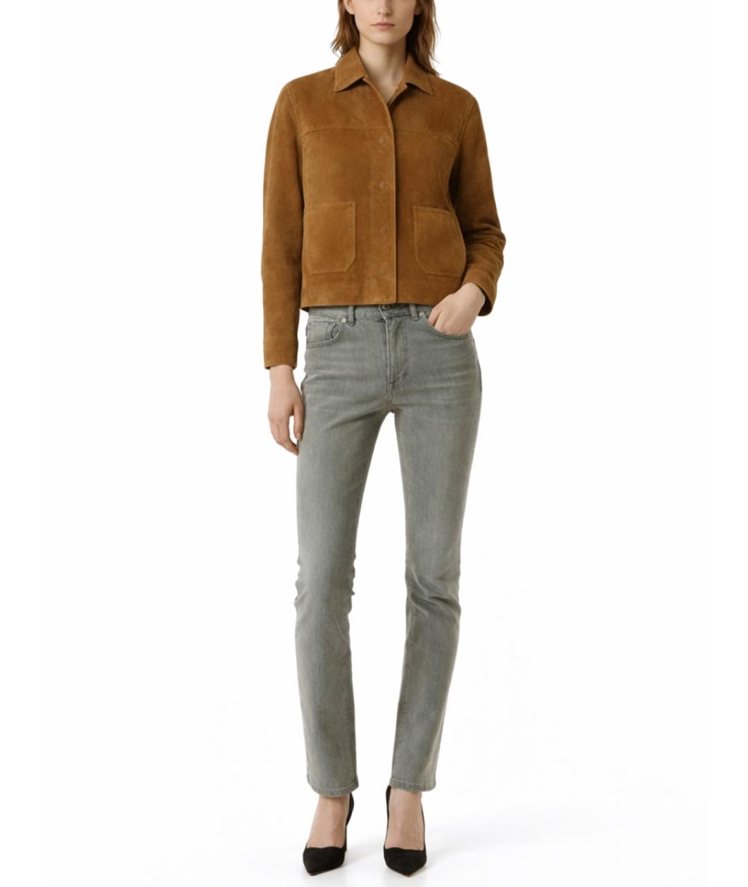 TOM FORD Коричневая замшевая куртка, фото 2