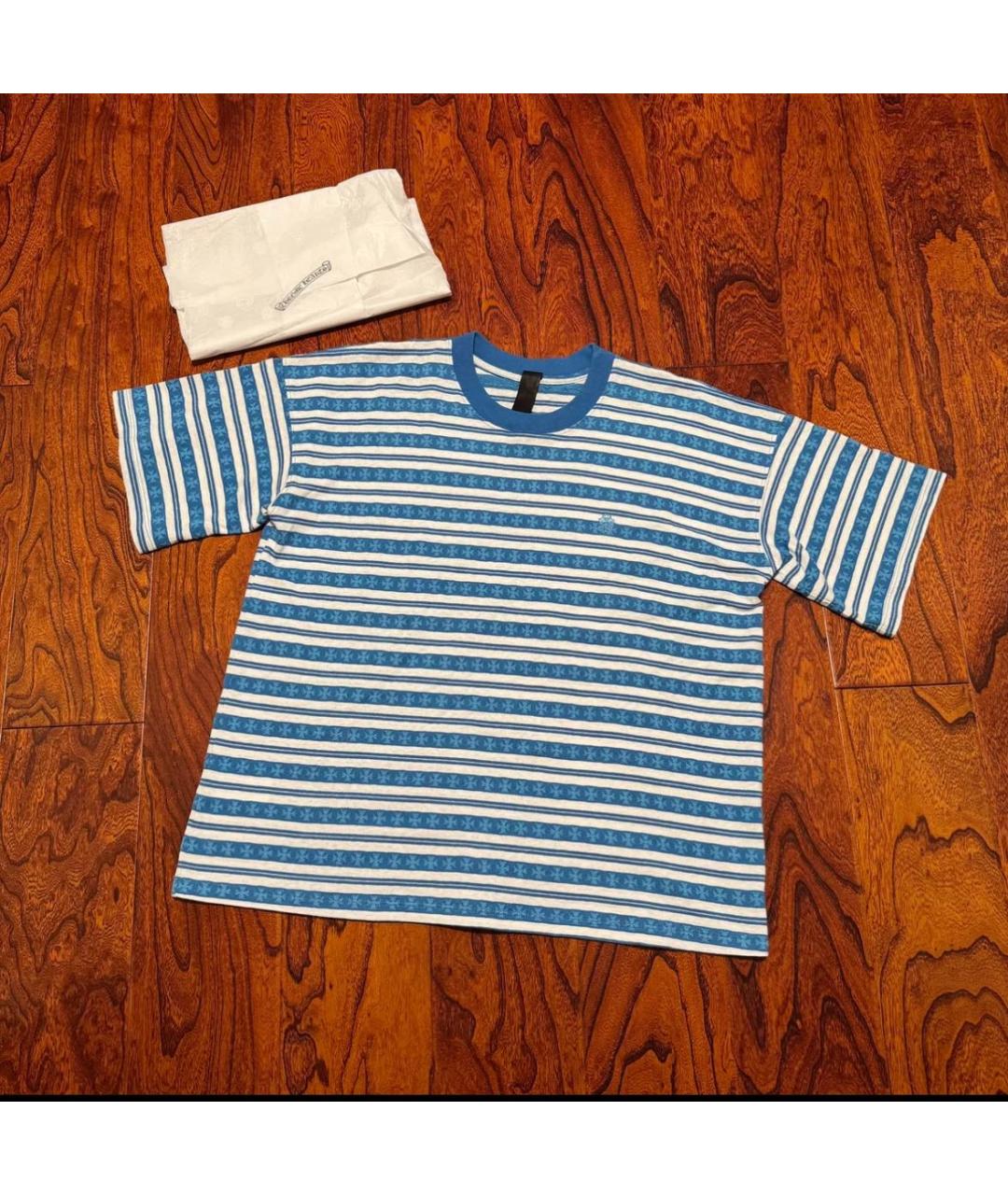 CHROME HEARTS Мульти хлопковая футболка, фото 7