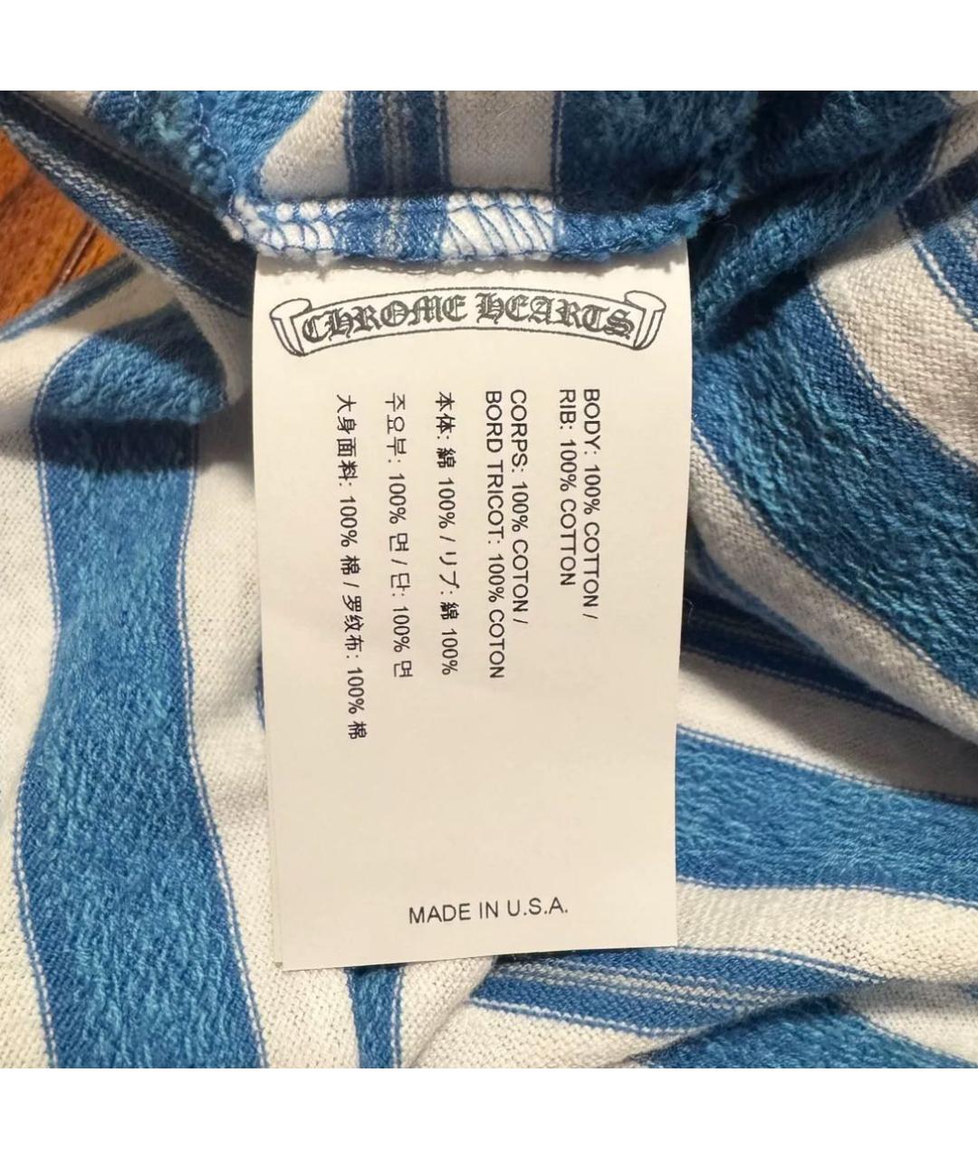 CHROME HEARTS Мульти хлопковая футболка, фото 5