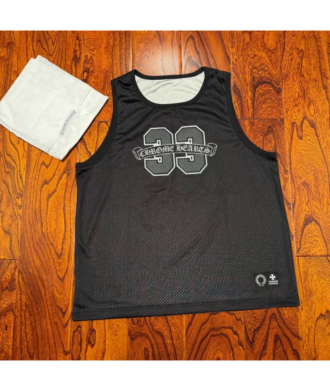 CHROME HEARTS Черная майка, фото 9