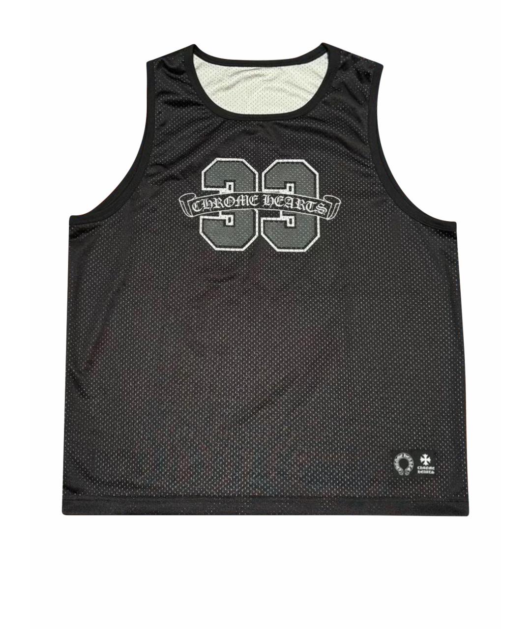 CHROME HEARTS Черная майка, фото 1