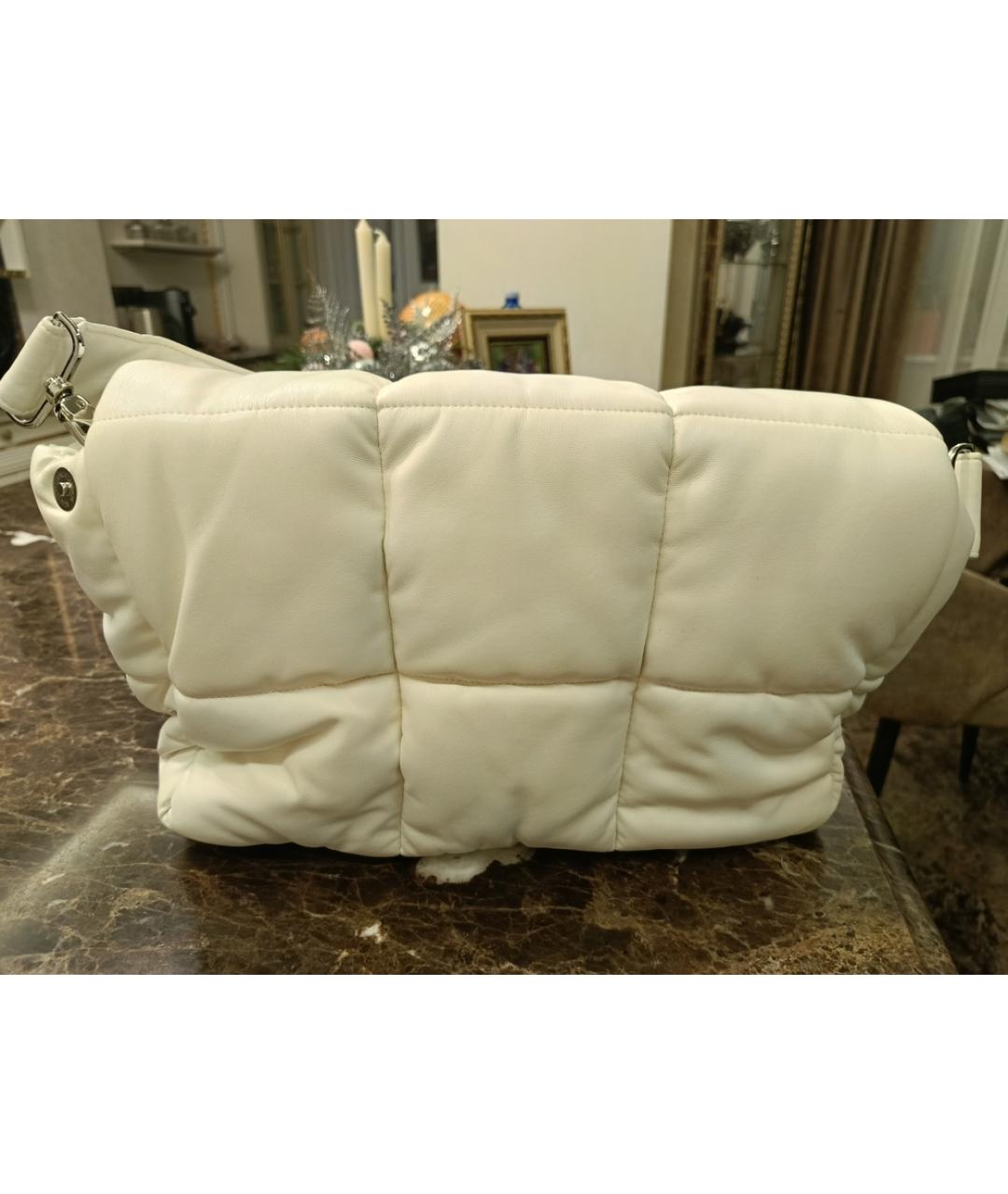 STAND STUDIO Белая сумка с короткими ручками из искусственной кожи, фото 2