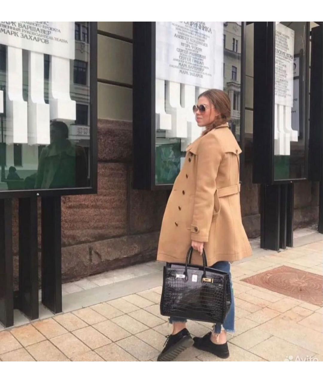 BURBERRY Шерстяное пальто, фото 6