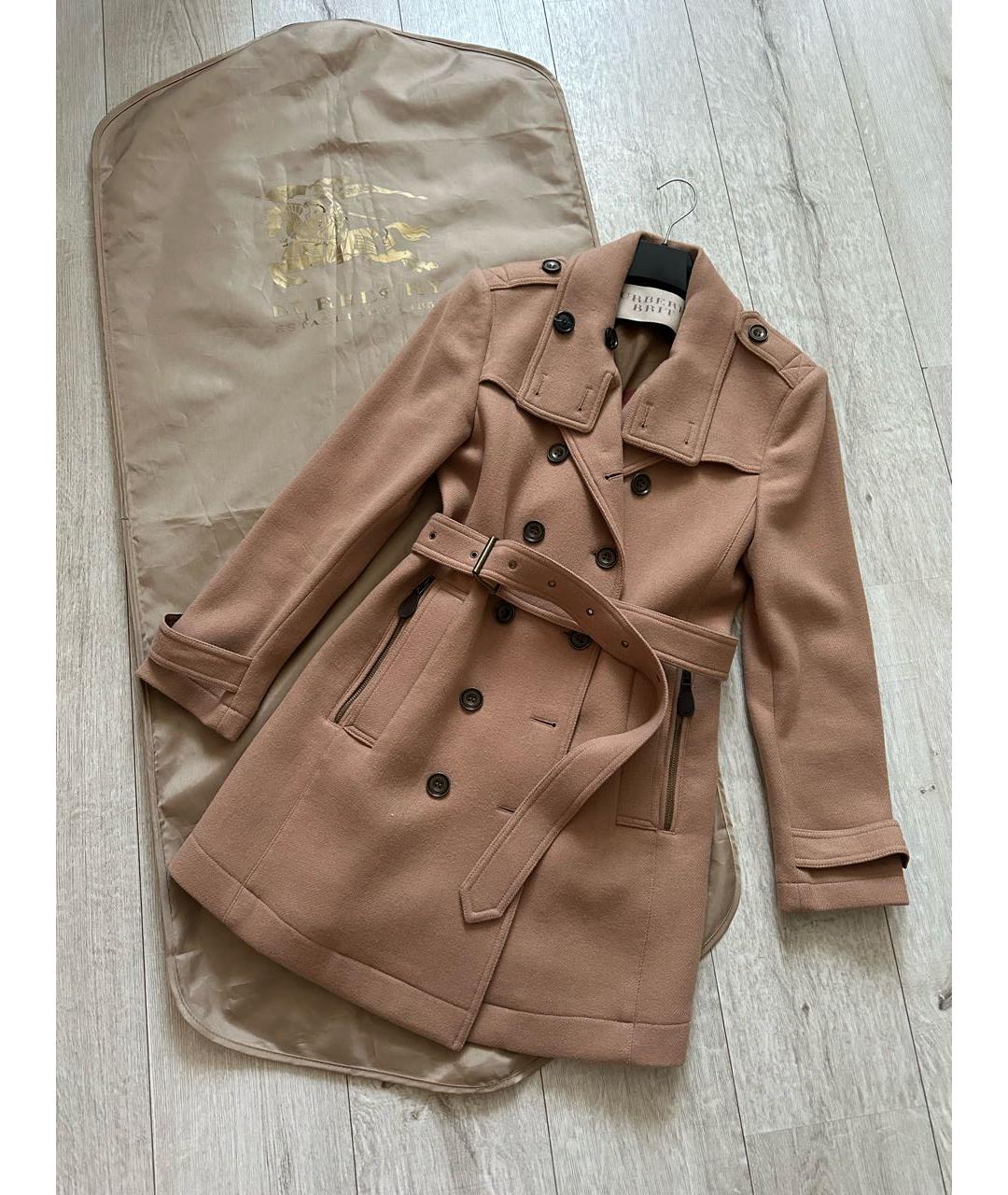 BURBERRY Шерстяное пальто, фото 7