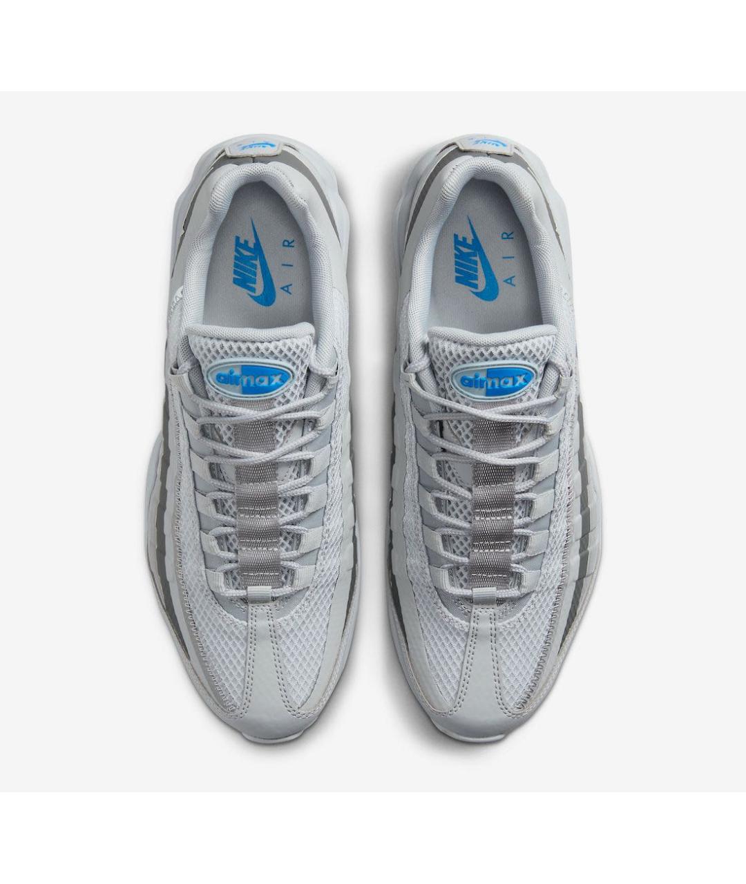 NIKE Серые текстильные низкие кроссовки / кеды, фото 3