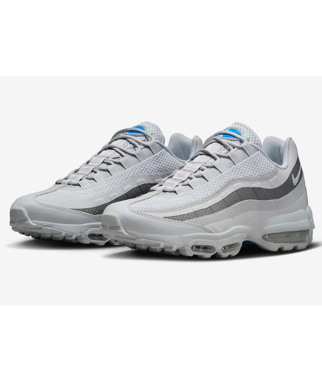 NIKE Серые текстильные низкие кроссовки / кеды, фото 2