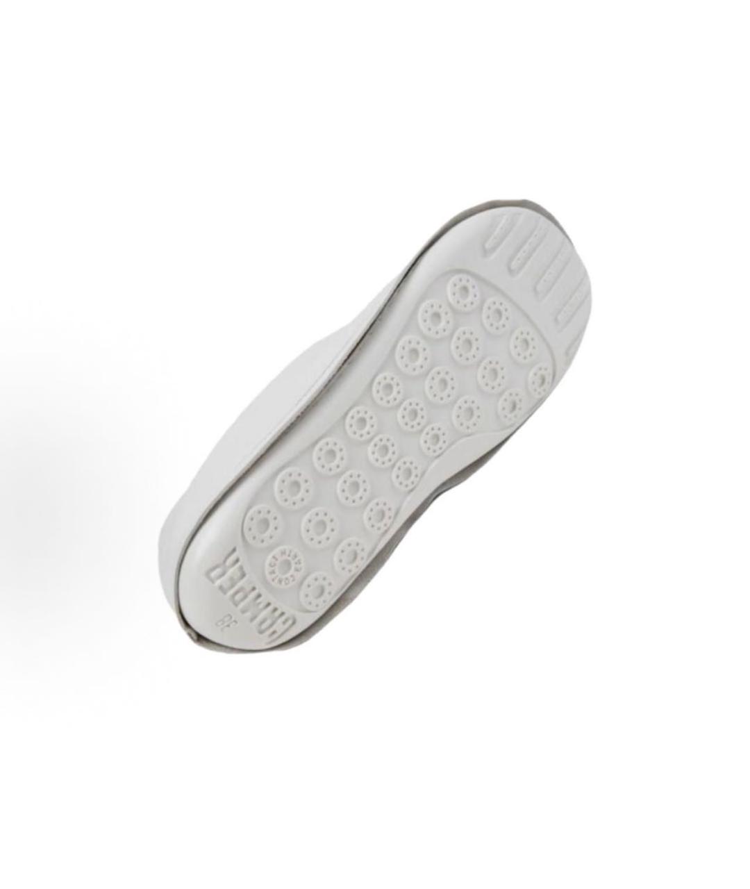 Camper Белые кожаные балетки, фото 7