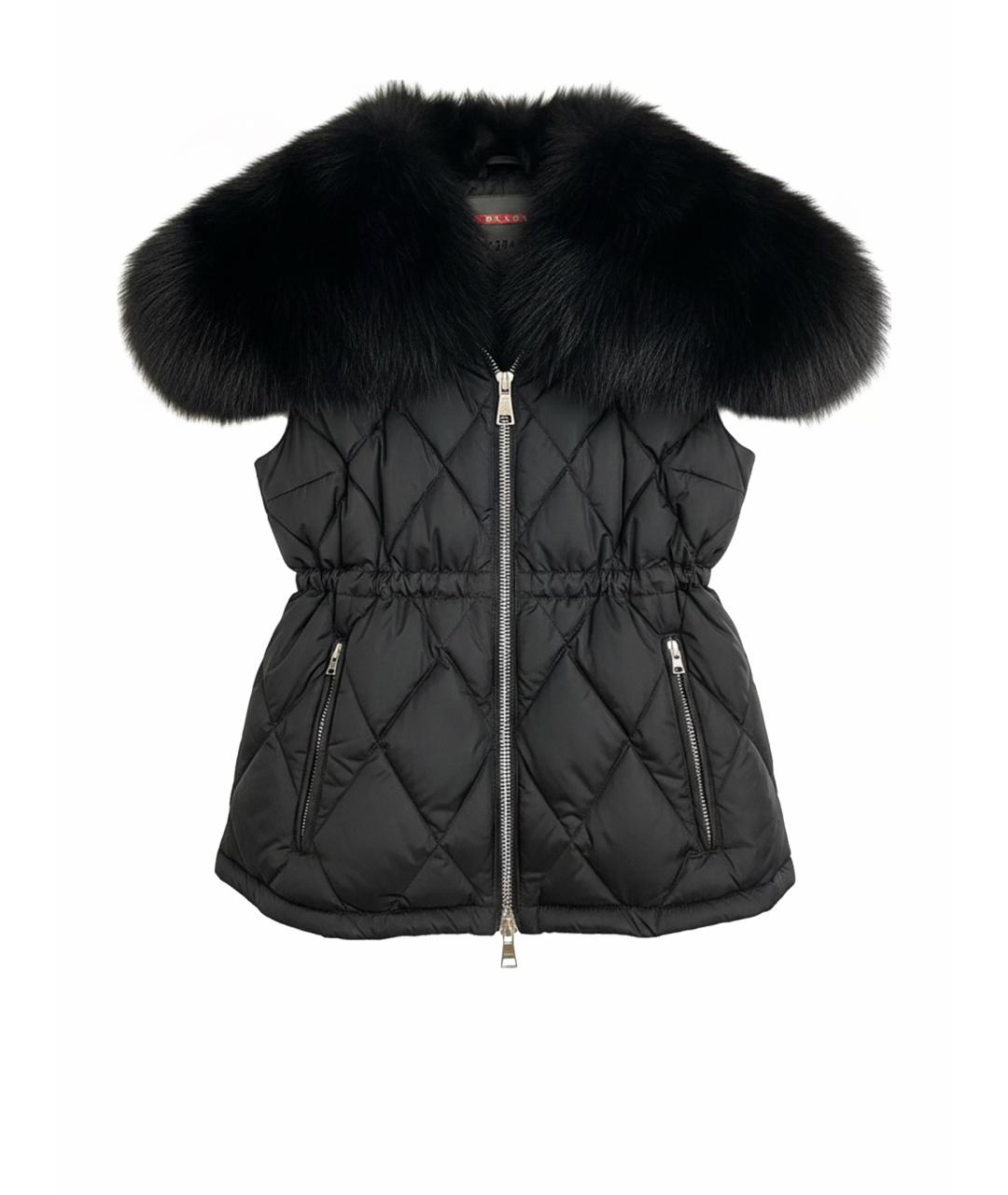 PRADA Черный полиамидовый жилет, фото 1