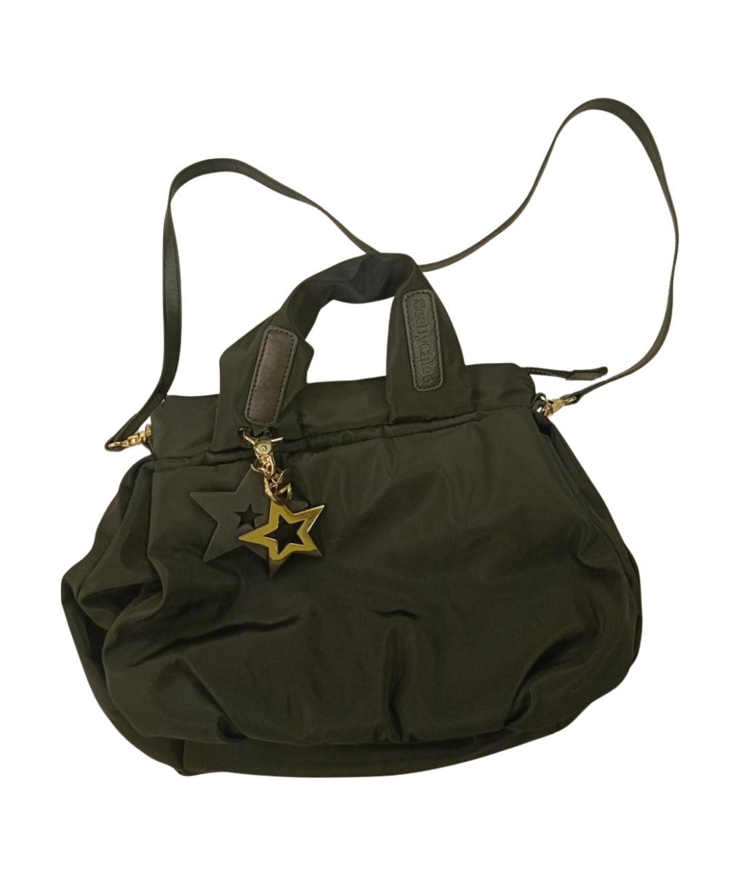 SEE BY CHLOE Антрацитовая сумка тоут, фото 1