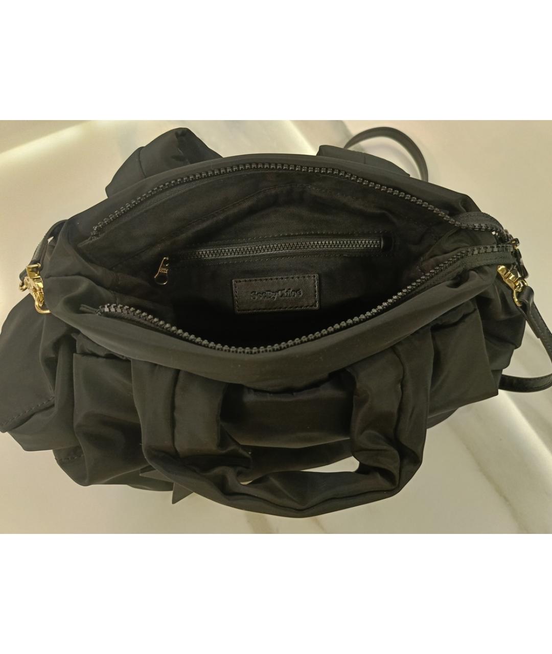 SEE BY CHLOE Антрацитовая сумка тоут, фото 4