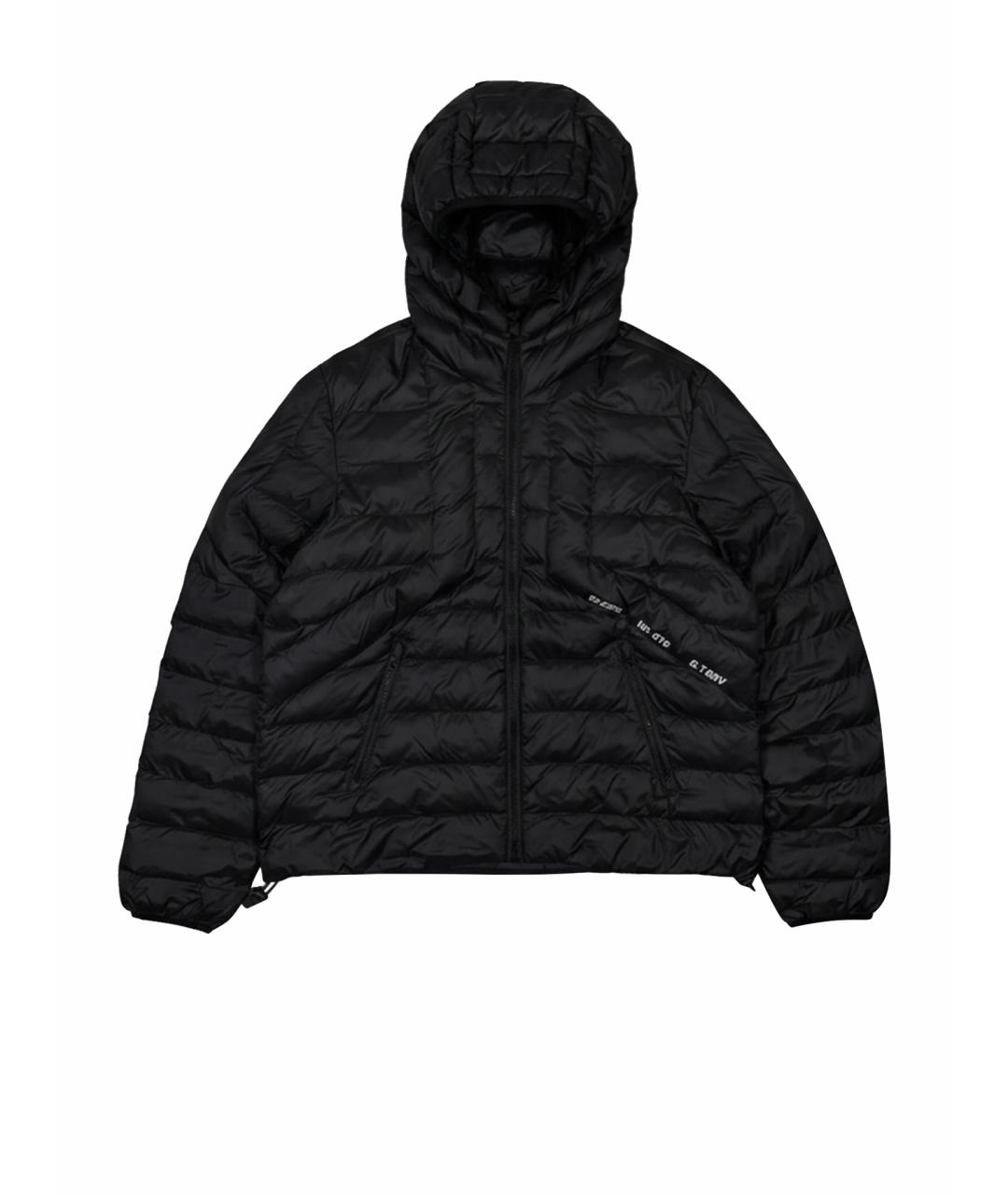 DIESEL Черная полиэстеровая куртка, фото 7