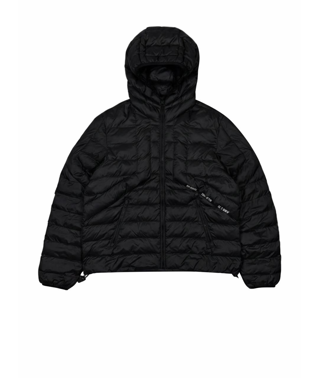 DIESEL Черная полиэстеровая куртка, фото 1
