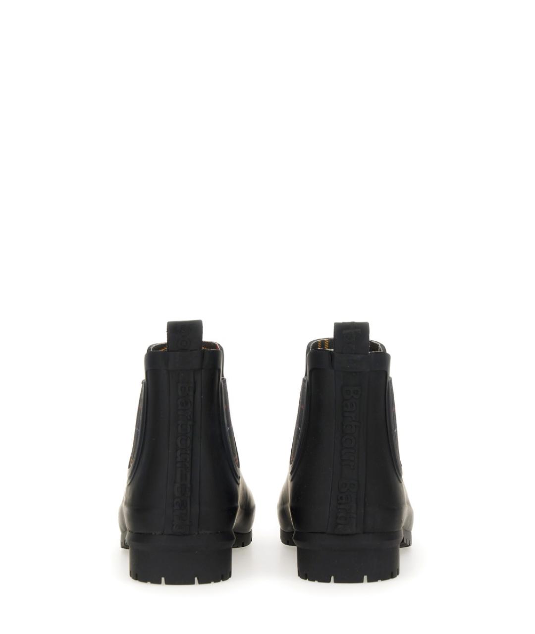 BARBOUR Черные резиновые ботинки, фото 3