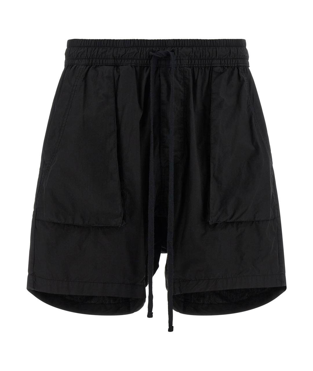 THOM KROM Черные хлопковые шорты, фото 1