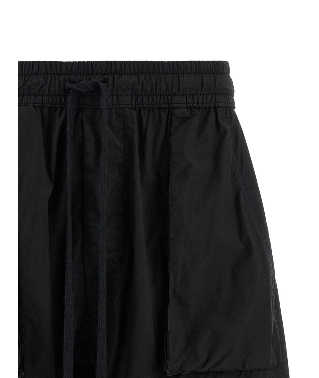 THOM KROM Черные хлопковые шорты, фото 2