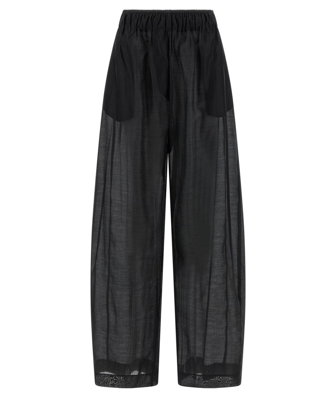 THELATEST Черные брюки широкие, фото 1