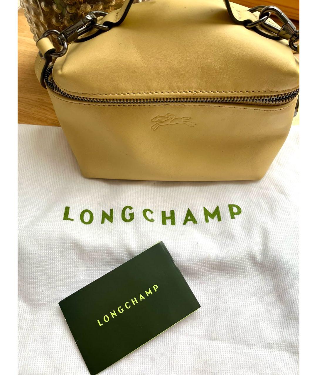 LONGCHAMP Кожаная сумка через плечо, фото 3