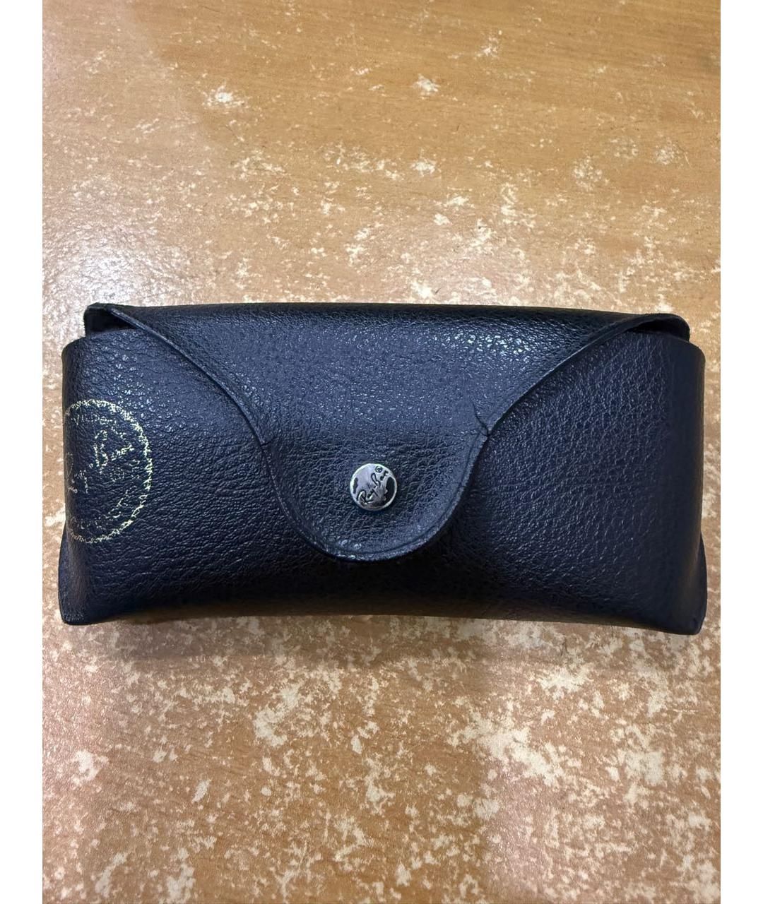 RAY BAN Серебряные металлические солнцезащитные очки, фото 4