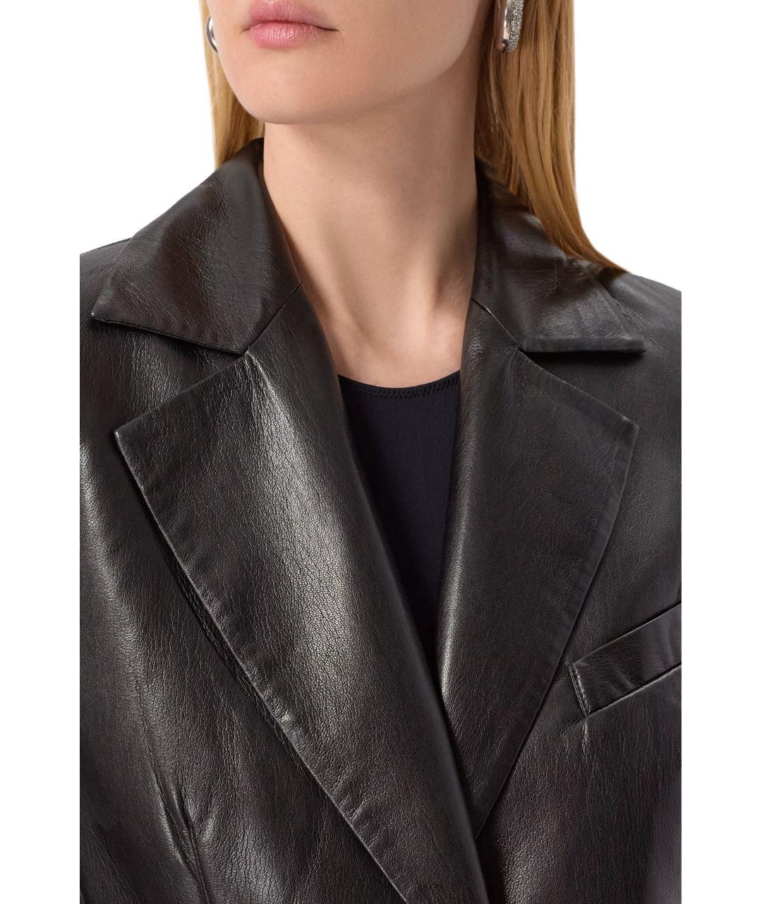 NANUSHKA Черный жакет/пиджак, фото 4