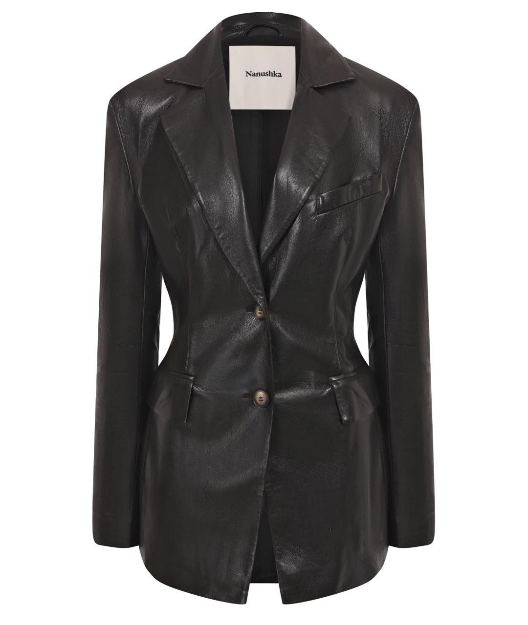 NANUSHKA Черный жакет/пиджак, фото 7