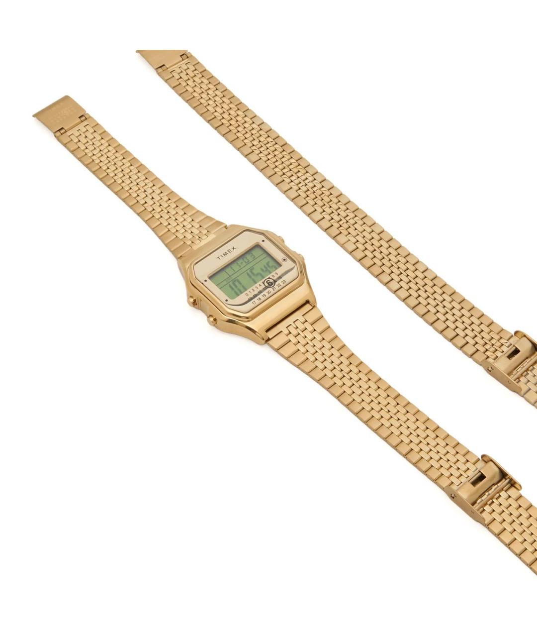 MAISON MARGIELA Золотые стальные часы, фото 6